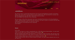 Desktop Screenshot of minirose.net