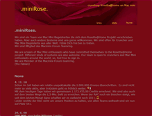 Tablet Screenshot of minirose.net